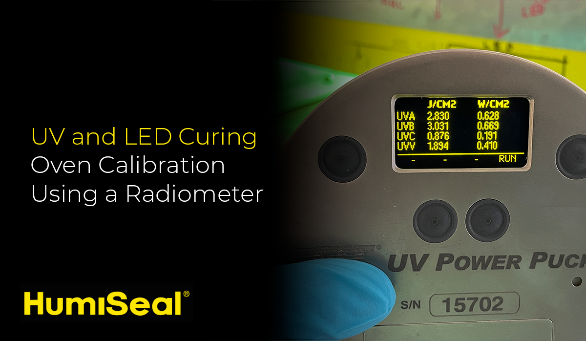 UV and LED Curing Oven Calibration Using a Radiometer